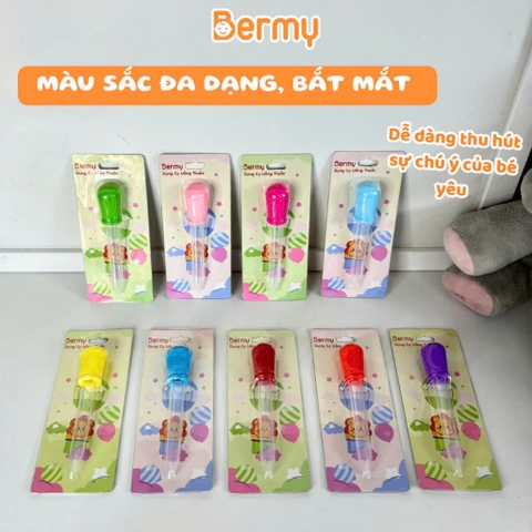 Dụng cụ uống thuốc bóp tay Bermy (màu ngẫu nhiên)