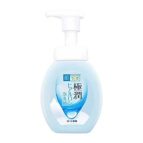 Sữa rửa mặt dưỡng ẩm Hadalabo Pacific Cleansing Foam Nhật Bản (xanh dương)