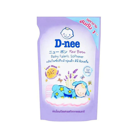 Nước xả vải Dnee màu tím hương hoa oải hương (túi 550ml)