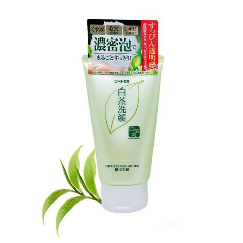 Sữa rửa mặt Trà xanh Nhật Bản Rohto Shirochasou 120g