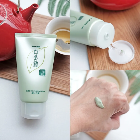 Sữa rửa mặt Trà xanh Nhật Bản Rohto Shirochasou 120g