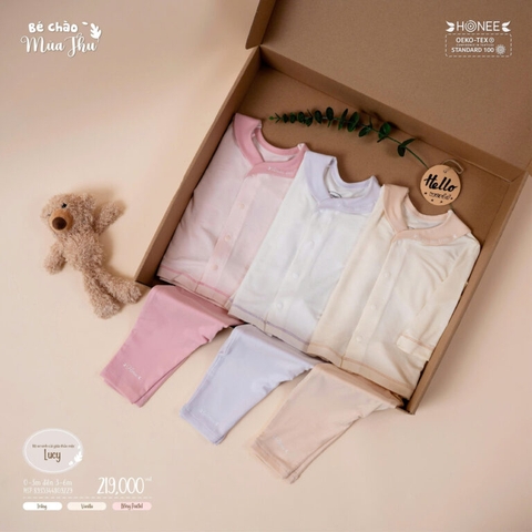 Bộ sơ cài chéo thảo mộc Lucy Honee 9236 màu Vanilla