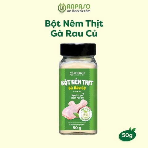 Bột Nêm Thịt Gà Rau Củ 50g (6M+)