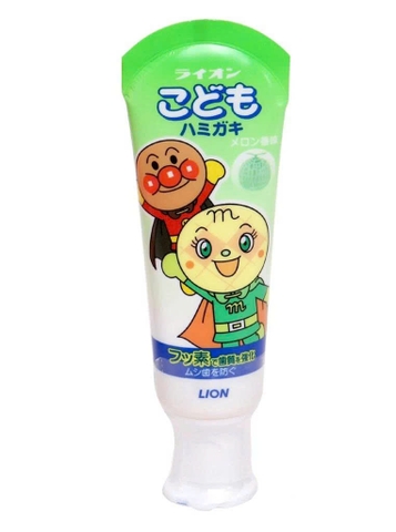 Kem Đánh Răng trẻ em Lion vị Dưa Leo 40g (1Y+)