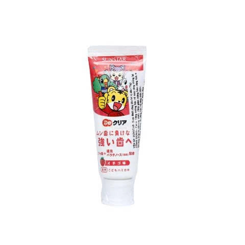 Kem Đánh Răng trẻ em Sunstar vị Dâu 70g (3Y+)