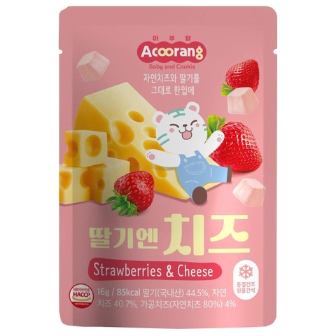 Phomai sấy lạnh Acoorang vị dâu (7M+)