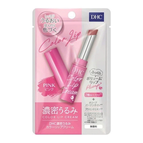 Son dưỡng môi có màu DHC Color Lip (màu hồng)