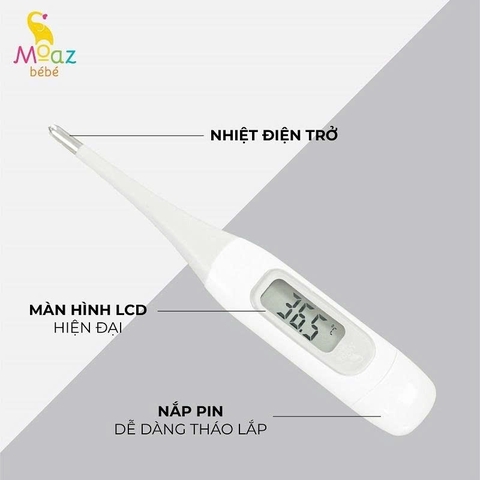 Nhiệt kế kỹ thuật số Moaz BéBé MB-040