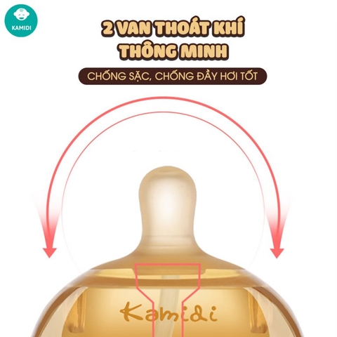 Bình sữa Kamidi PPSU 210ml