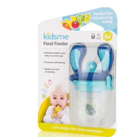 Túi nhai chống hóc Kidsme 160337 size L màu Xanh Dương (6M+)