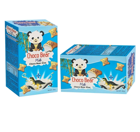 Bánh quy gấu hiệu Vfoods Thái Lan 28g nhân sữa