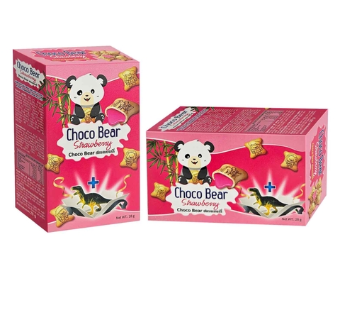 Bánh quy gấu hiệu Vfoods Thái Lan 28g nhân dâu