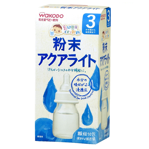 Trà Wakodo vị Điện Giải cho bé trên 3 tháng (hộp 8 gói)