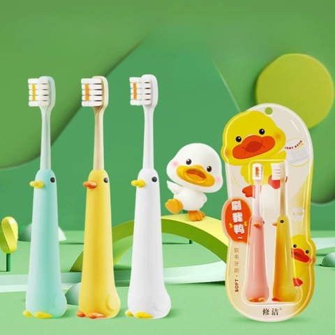 Set 2 bàn chải vịt cho bé