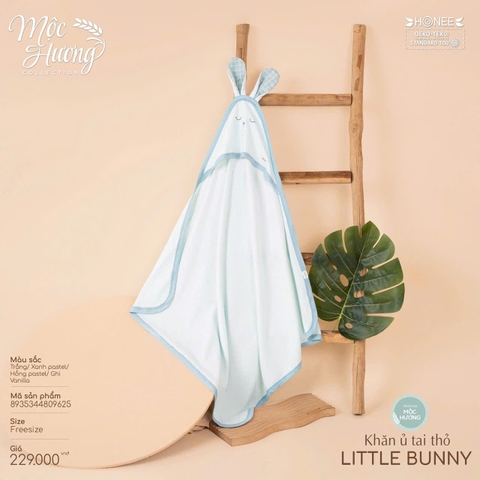 Khăn ủ tai thỏ Little Bunny Honee 9625