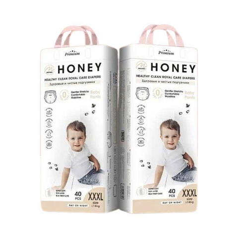 Bỉm quần Honey Premium XXXL40 ( ≥18kg)