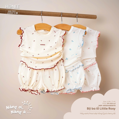 (C1.5) Bộ ba lỗ Little Rosy 8178 Honee