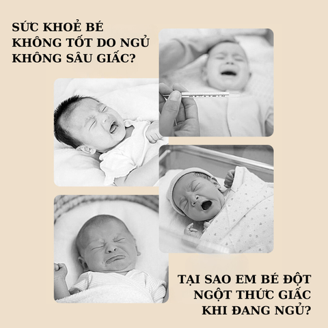 Khăn Quấn Bé Sơ Sinh Chống Giật Mình Hogokids (35x80cm)