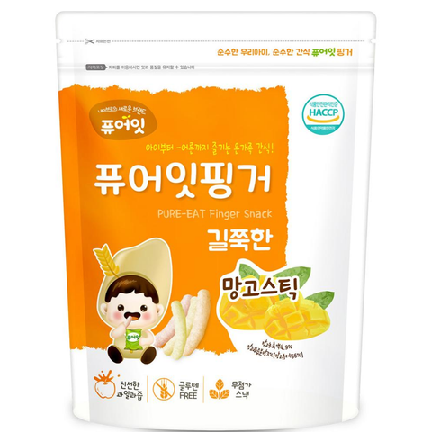 Bánh gạo hữu cơ Naebro Pure Eat dạng que vị xoài 30g