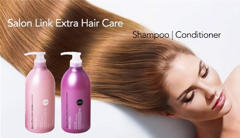 Dầu Xả Phục Hồi Kumano Salon Link Extra Nhật Bản 1000ml (hồng tím)