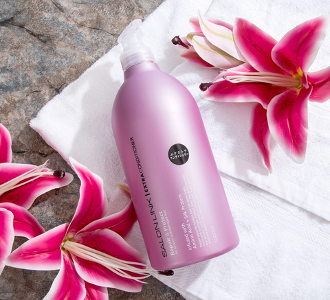 Dầu Xả Phục Hồi Kumano Salon Link Extra Nhật Bản 1000ml (hồng tím)