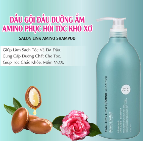 Dầu gội đầu Salon Link Amino Extra 1000ml