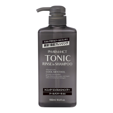 Dầu Gội Bạc Hà Dành Cho Nam Pharmaact Tonic - 550ml