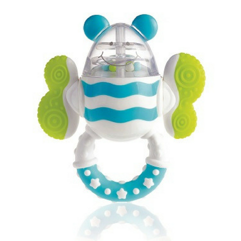 Đồ chơi cắn răng lục lạc con ong Kidsme 9587 (3M+)