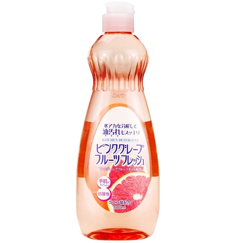 Nước rửa  bát Rocket hương bưởi hồng (600ml)