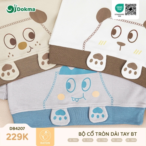 Bộ cổ tròn dài tay BT Dokma DB4207