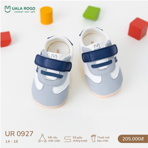 Giày Tập Đi Vải Mềm Thoáng Khí Thiết Kế Quai Dán Tiện Lợi UalaRogo UR 0927