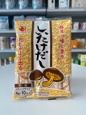 Hạt nêm Kaneshichi vị nấm Shiitake 40g cho bé từ 1 tuổi