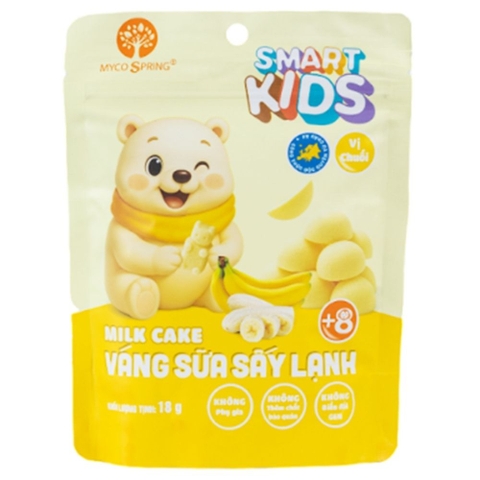 Váng sữa sấy lạnh Smart Kids vị Chuối 18g ( 8M+)