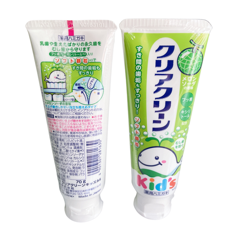 Kem Đánh Răng trẻ em Kao Kids vị Dưa 70g cho bé từ 3 tuổi