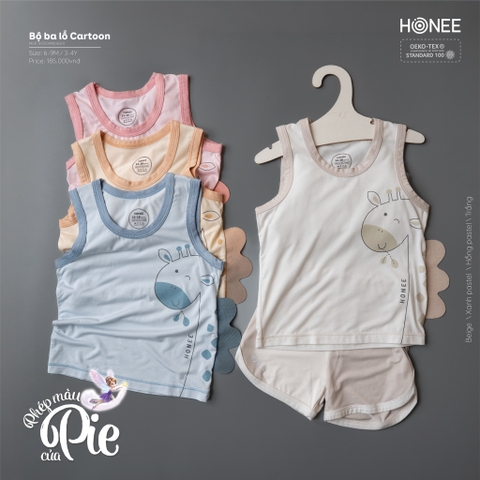 (C4) Bộ ba lỗ Cartoon Honee 6501