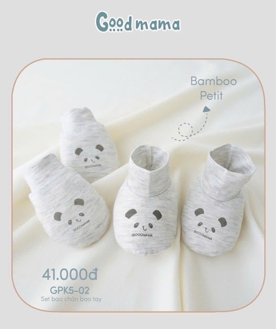Set bao tay chân cho trẻ sơ sinh GPK5-02 GoodMama