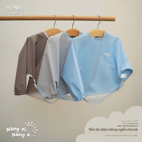 Yếm ăn dặm dáng ngắn cho bé 7980 Honee