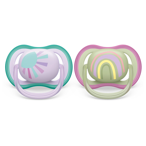 Ty ngậm thông khí Philips Avent (SCF085/59, 0-6M, vỉ đôi)