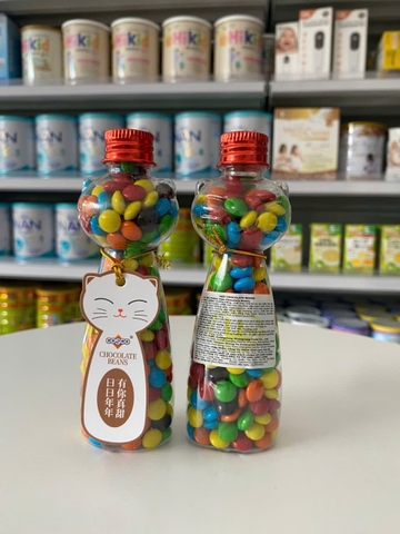 Kẹo Chocolate Beans Cosco hình con mèo 75g