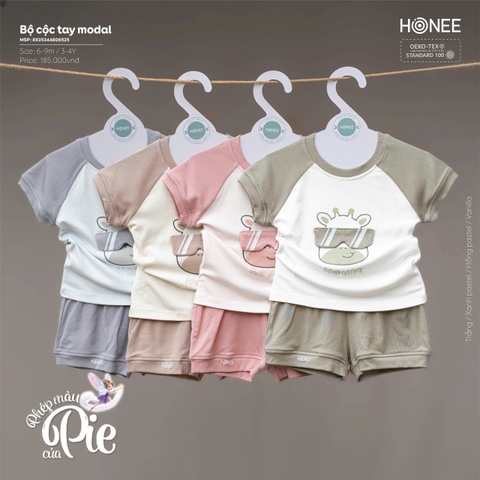 (C3.5) Bộ cộc tay modal Honee 6525