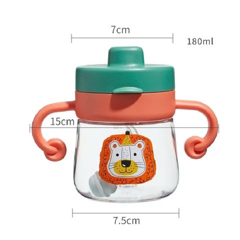 Bình uống nước tritan 180ML GALENA GA-B04 (từ 3 tháng) màu ngẫu nhiên