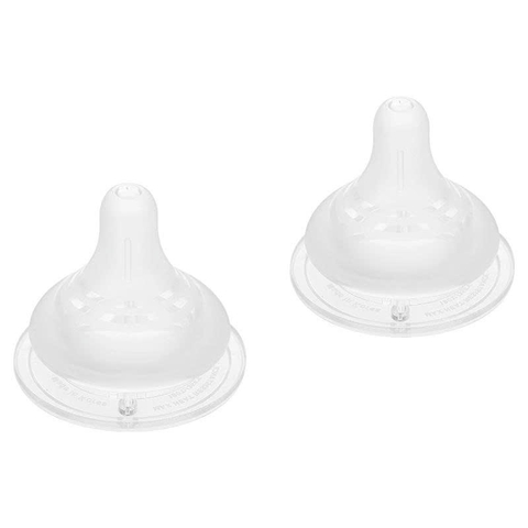Núm ty bình sữa Greenfinger Bebegrow - Size L (6-9 tháng) - Set 2