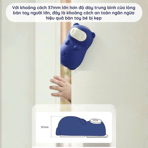 Bịt cửa an toàn cho bé AAG (mix màu)