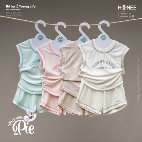 (C8) Bộ ba lỗ Young Life Honee 6518