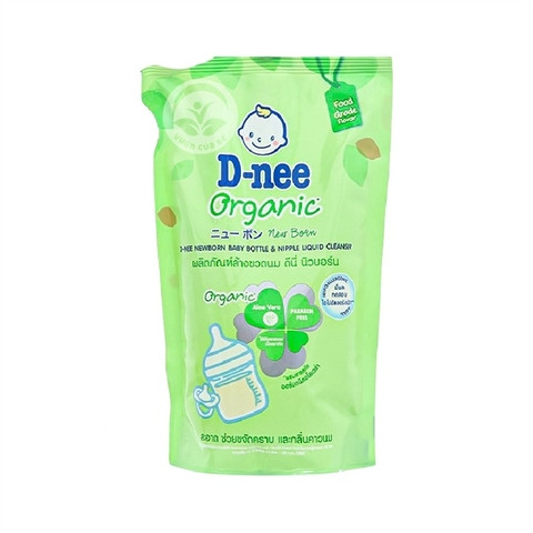 Nước rửa Bình sữa Dnee Organic túi 550ml