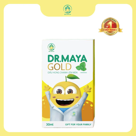 Dầu Húng Chanh Lên Men Dr.Maya Gold 30ml (0M+)