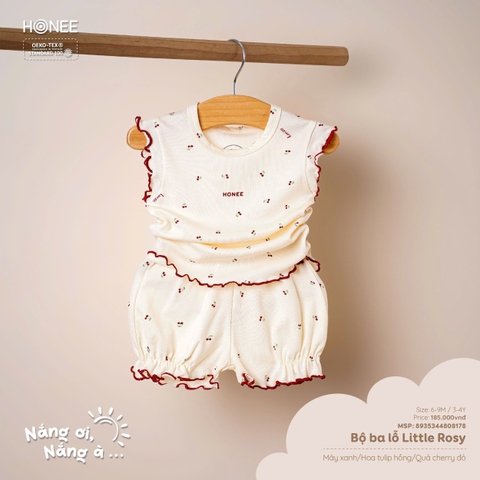 (C1.5) Bộ ba lỗ Little Rosy 8178 Honee