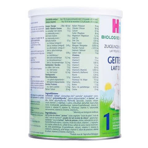 Sữa dê Hipp Organic số 1 400g (Từ 0 - 6 tháng)