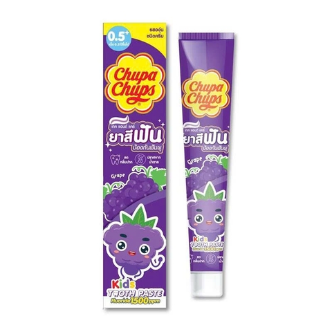 Kem đánh răng Chuppa Chups huong hương nho 40g (6M+)