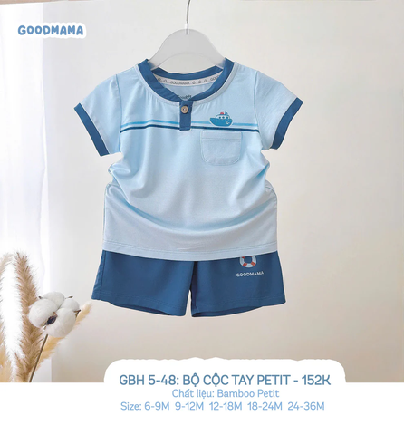 Bộ cộc tay Peptit GBH 5-48 Goodmama